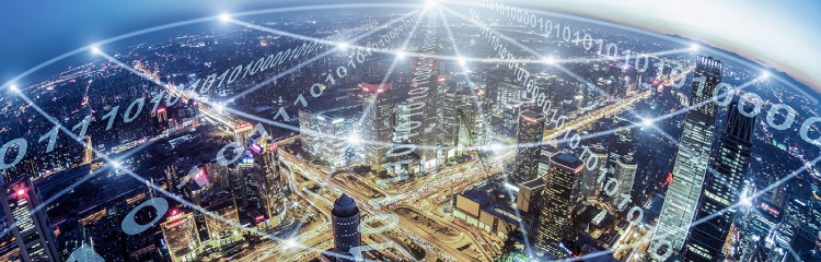 Image showing virtual banking - smart city initiative